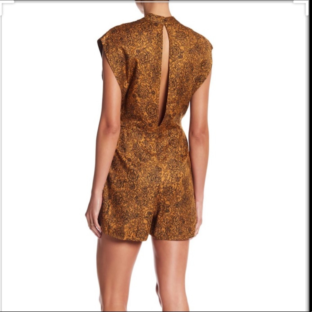 Amuse Society Golden Haze Romper - Picture 3 of 8